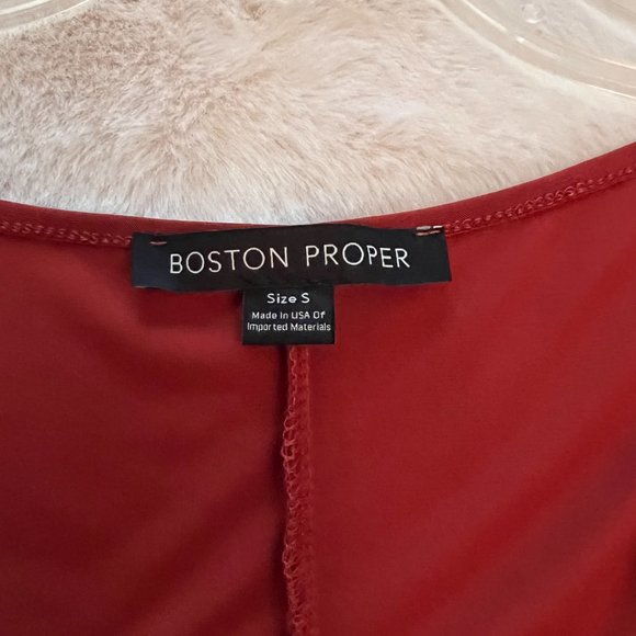 Boston Proper Cold Shoulder Surplice Jumpsuit - Size S - Picture 7 of 11